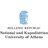 National and Kapodistrian University of Athens National and Kapodistrian University of Athens
